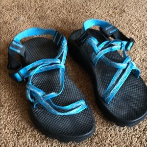 Chaco blue sandals